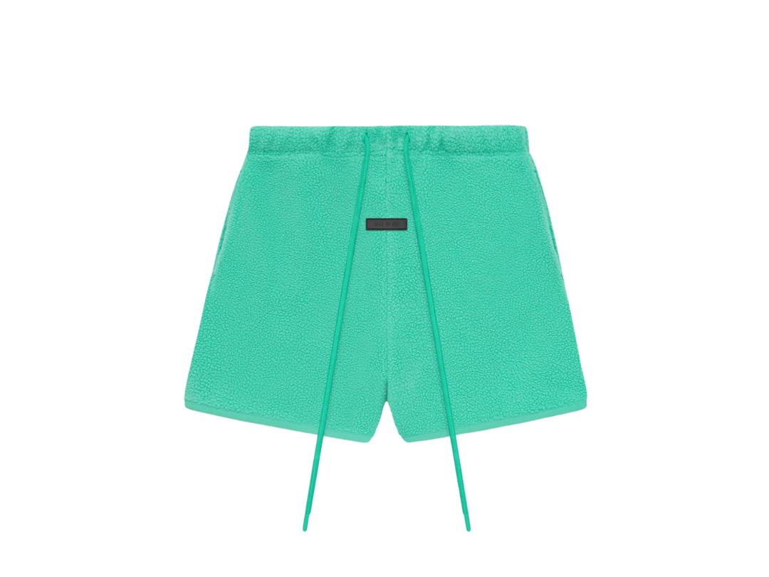 Fear of God Fear of God Essentials Polar Fleece Short Mint Leaf (SP24)
