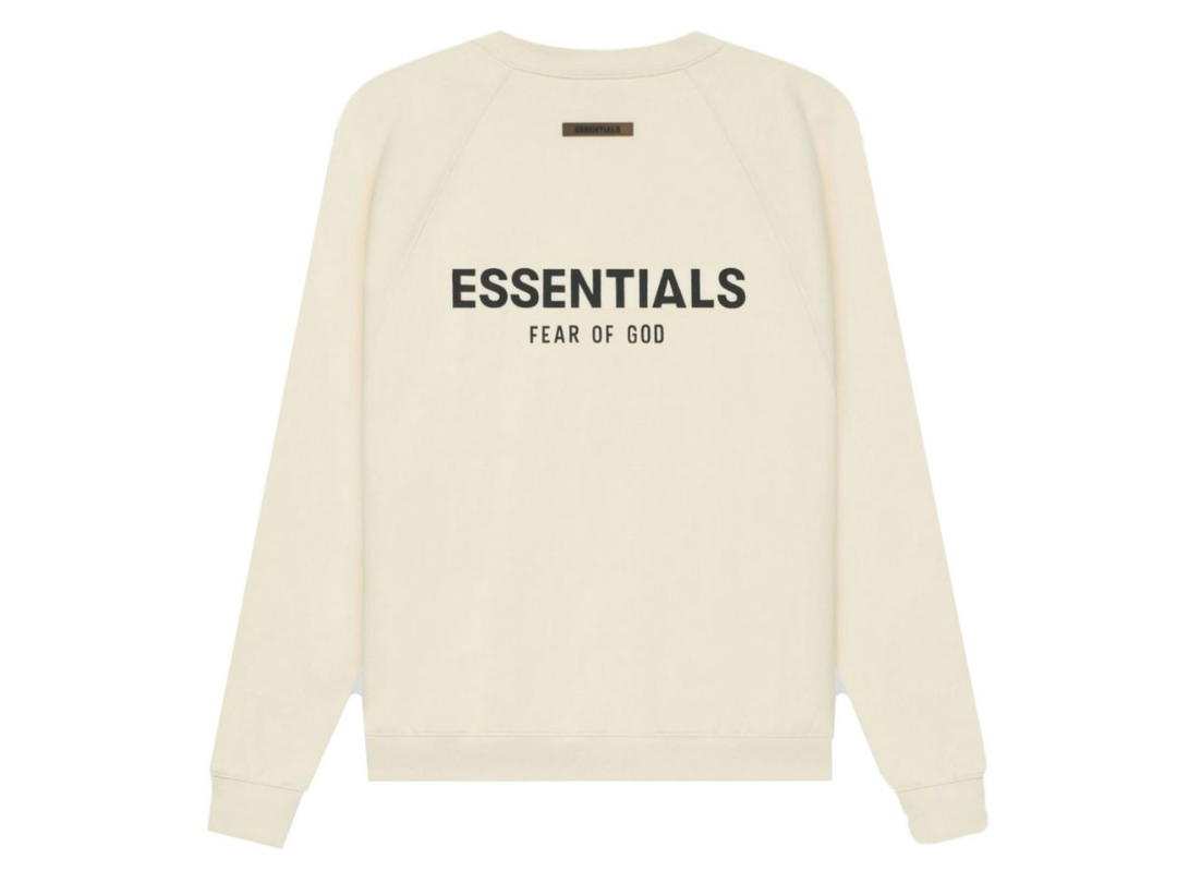 Fear of God Fear of God ESSENTIALS Pull-Over Crewneck Cream/Buttercream (SS21)