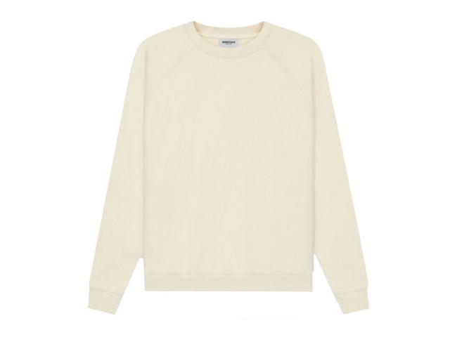 Fear of God Fear of God ESSENTIALS Pull-Over Crewneck Cream/Buttercream (SS21) - view 2
