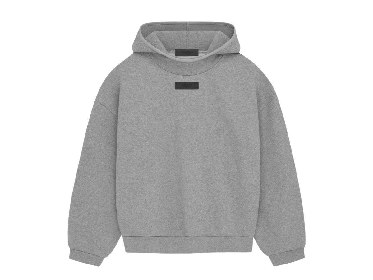 Fear of God Fear of God Essentials Pullover Hoodie Dark Heather Oatmeal (SP24)