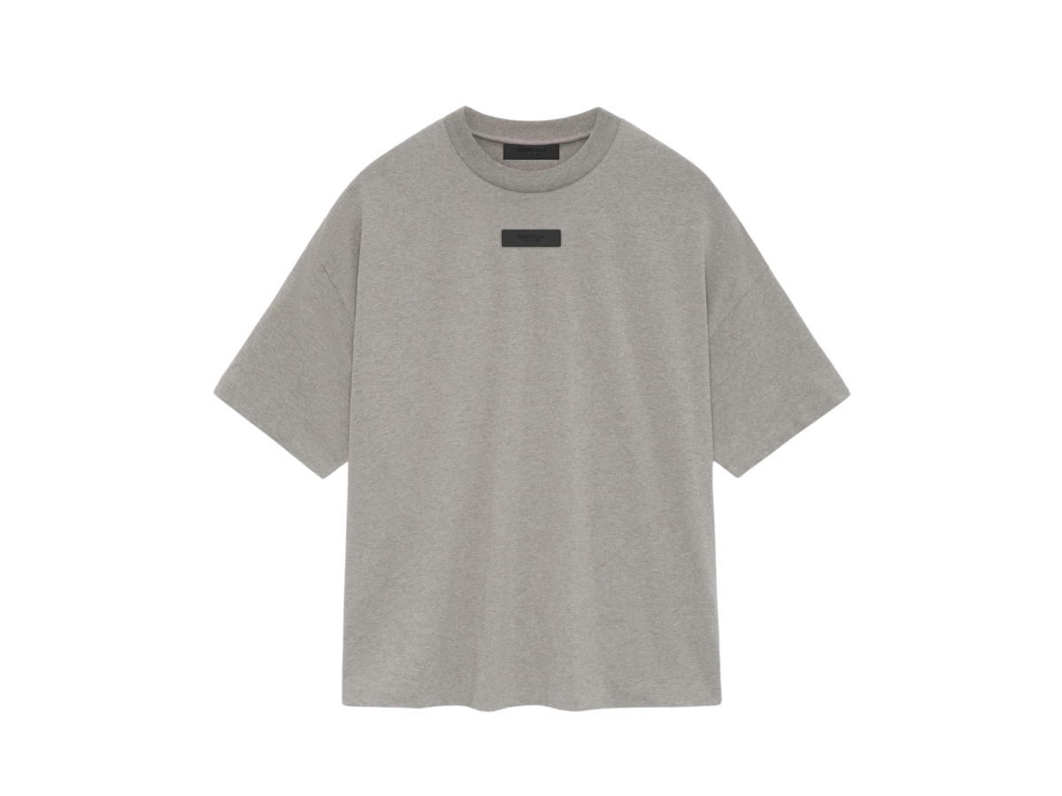 Fear of God Fear of God Essentials S/S Tee Heather Grey (SS24)