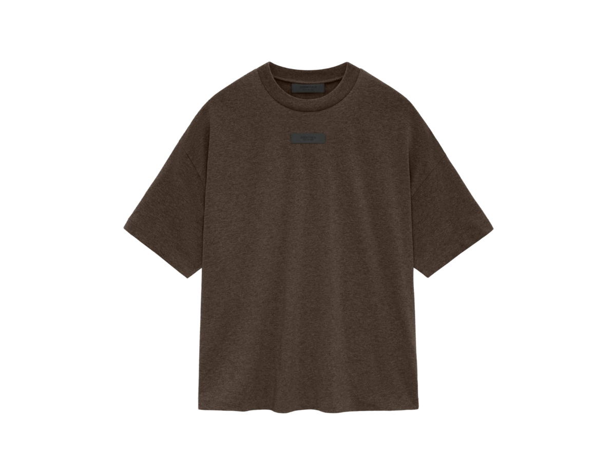 Fear of God Fear of God Essentials S/S Tee Heather Wood (SS24)