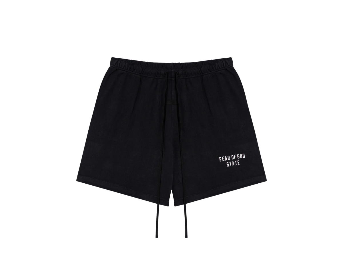 Fear of God Fear of God Essentials Shorts With Logo Black