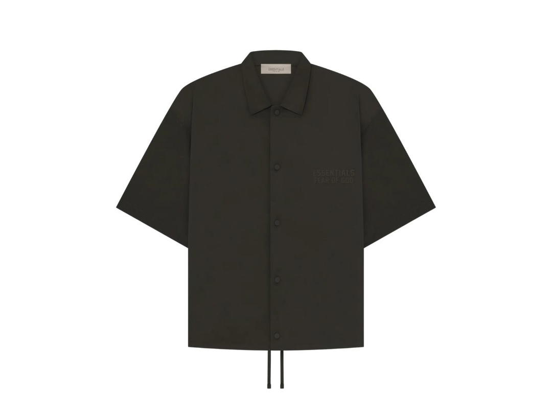 Fear of God Fear of God Essentials SS Nylon Shirt Off-Black (SS23)