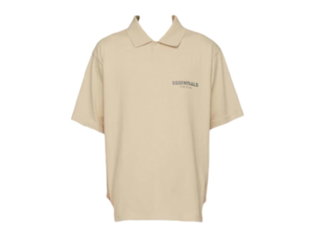 Fear of God Fear of God Essentials SSENSE Exclusive Jersey Polo Linen