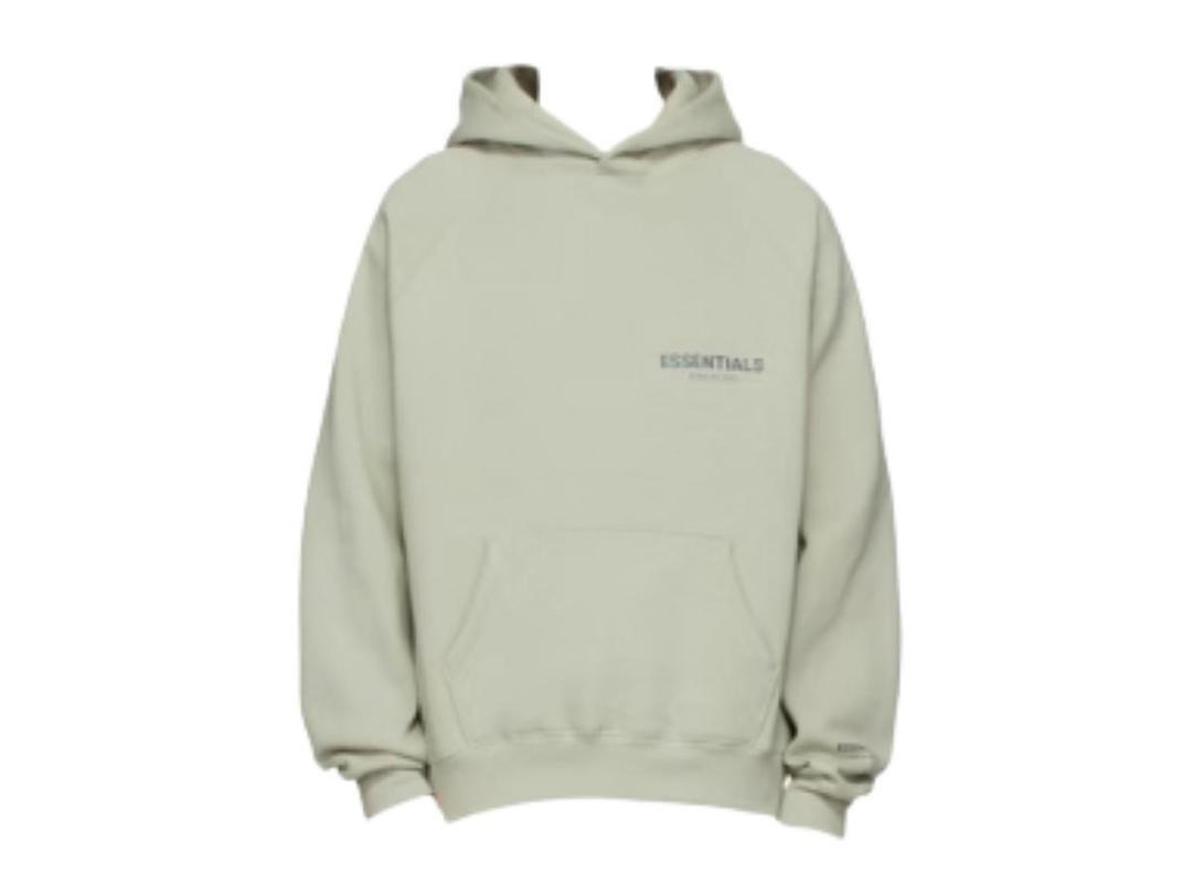 Fear of God Fear of God Essentials SSENSE Exclusive Pullover Hoodie Concrete