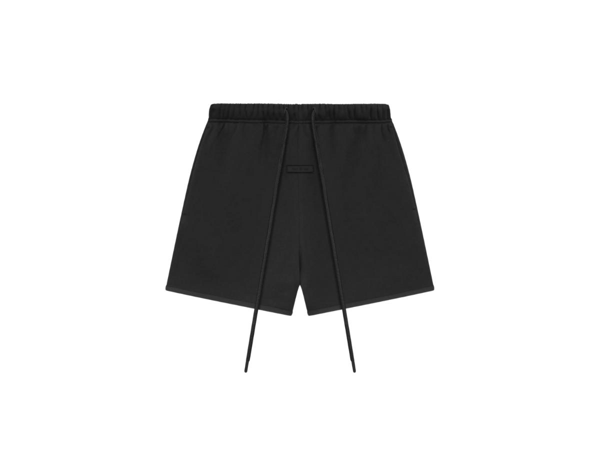 Fear of God Fear of God Essentials Sweat Shorts Jet Black (SP24)