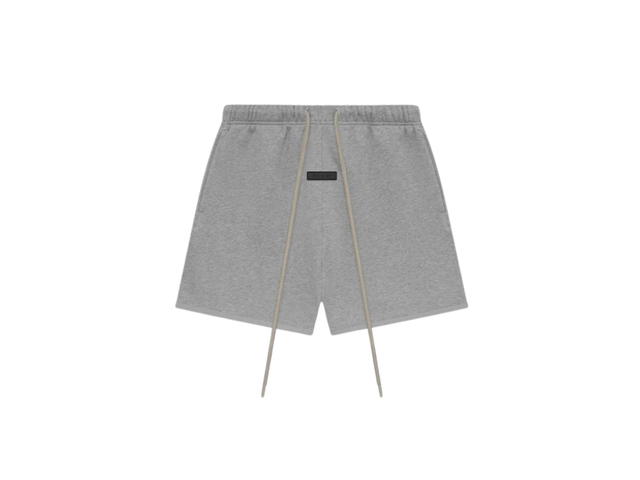 Fear of God Fear of God Essentials Sweatshort Dark Heather Oatmeal (SP24) - view 1