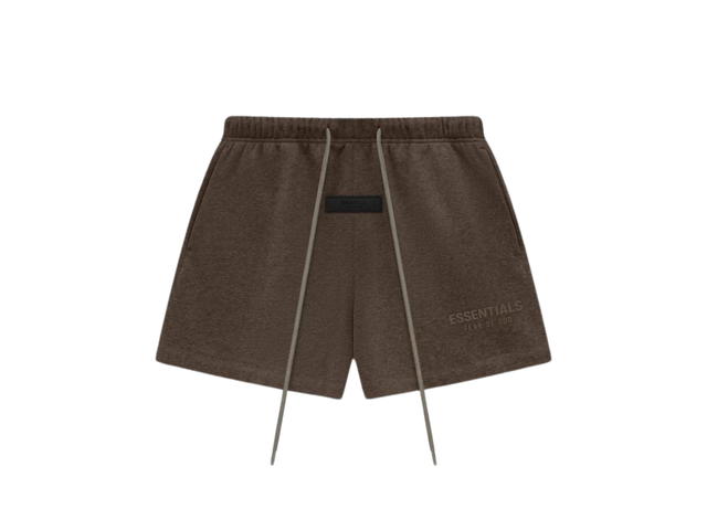 Fear of God Fear of God Essentials Sweatshort Heather Wood (SS24) - view 1