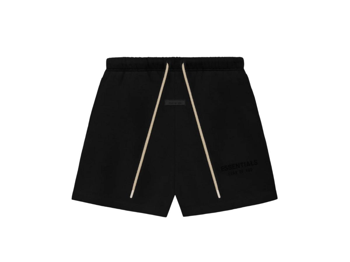 Fear of God Fear of God Essentials Sweatshort Jet Black (FW23)