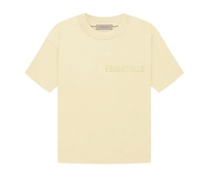 Buy Fear of God Essentials T-Shirt Canary (FW22) at Sasom – Authentic and Ready to Ship