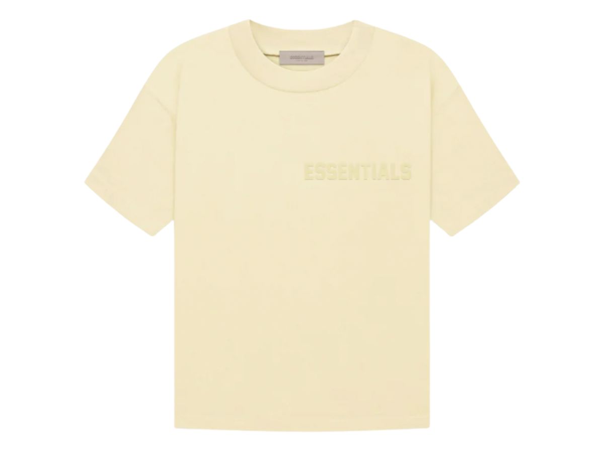 Fear of God Fear of God Essentials T-Shirt Canary (FW22)