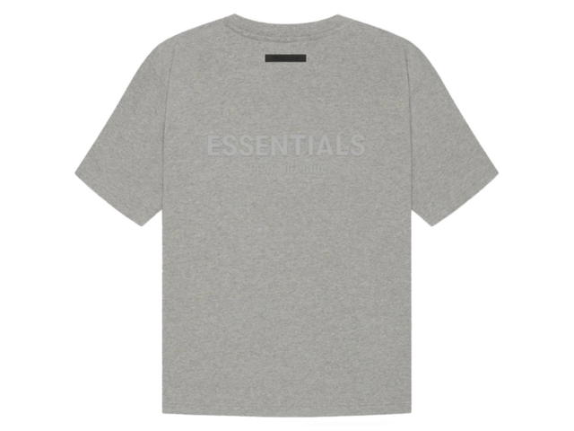 Fear of God Fear of God ESSENTIALS T-Shirt Dark Heather Oatmeal (SS21) - view 2