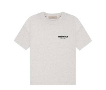 Buy Fear of God Essentials T-shirt Light Oatmeal (SS22) at Sasom – Authentic and Ready to Ship