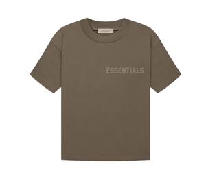 Buy Fear of God Essentials T-Shirt Wood at Sasom – Authentic and Ready to Ship