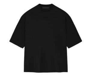 Buy Fear of God Essentials Tee Jet Black (FW23) at Sasom – Authentic and Ready to Ship
