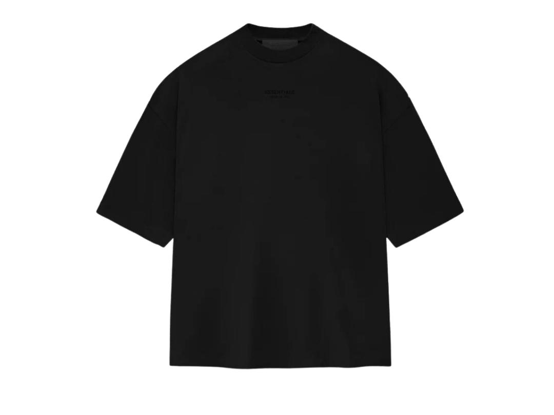 Fear of God Fear of God Essentials Tee Jet Black (FW23)