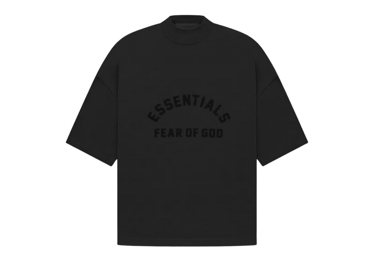 Fear of God Fear of God Essentials Tee Jet Black (SS23)
