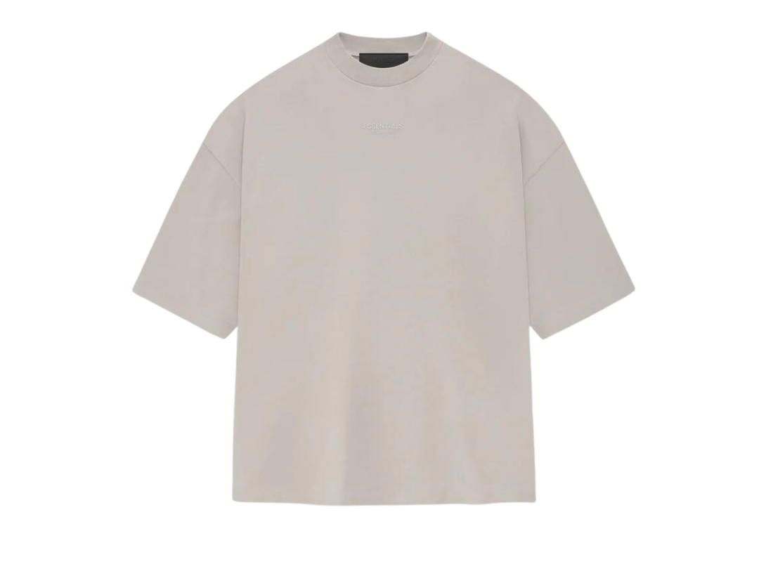 Fear of God Fear of God Essentials Tee Silver Cloud (FW23)