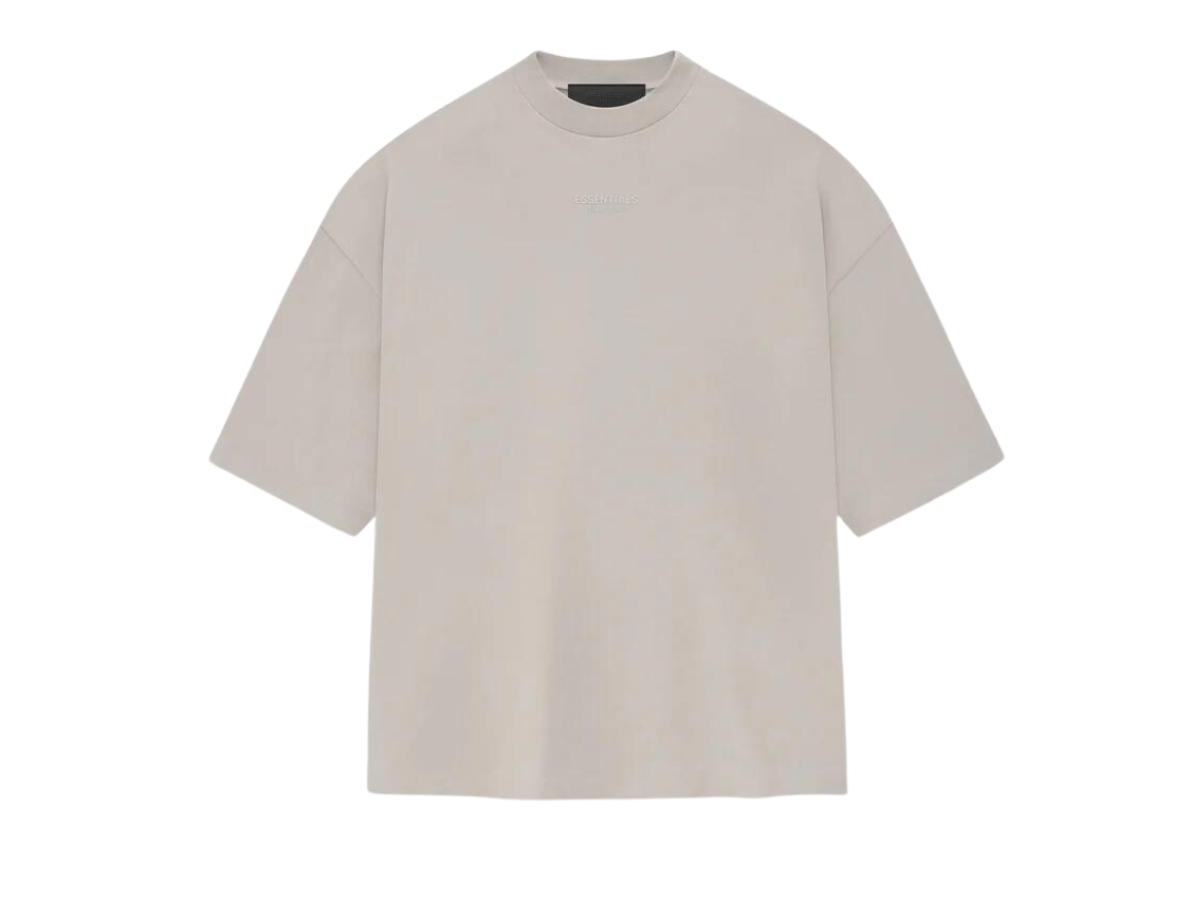 Fear of God Fear of God Essentials Tee Silver Cloud (FW23)