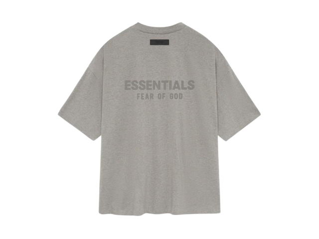 Fear of God Fear of God Essentials V-neck Heather Grey (SS24) - view 2