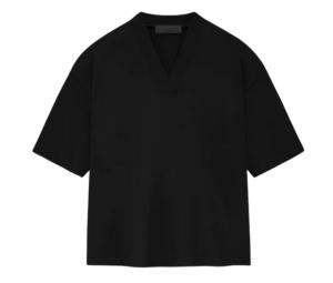 Buy Fear of God Essentials V-Neck Jet Black (FW23) at Sasom – Authentic and Ready to Ship
