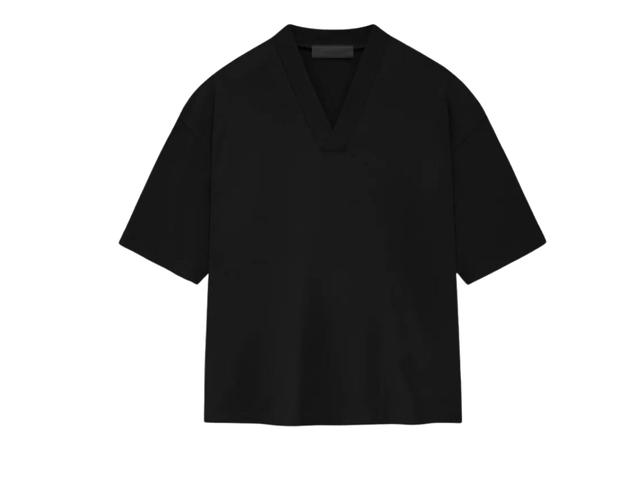 Fear of God Fear of God Essentials V-Neck Jet Black (FW23) - view 1