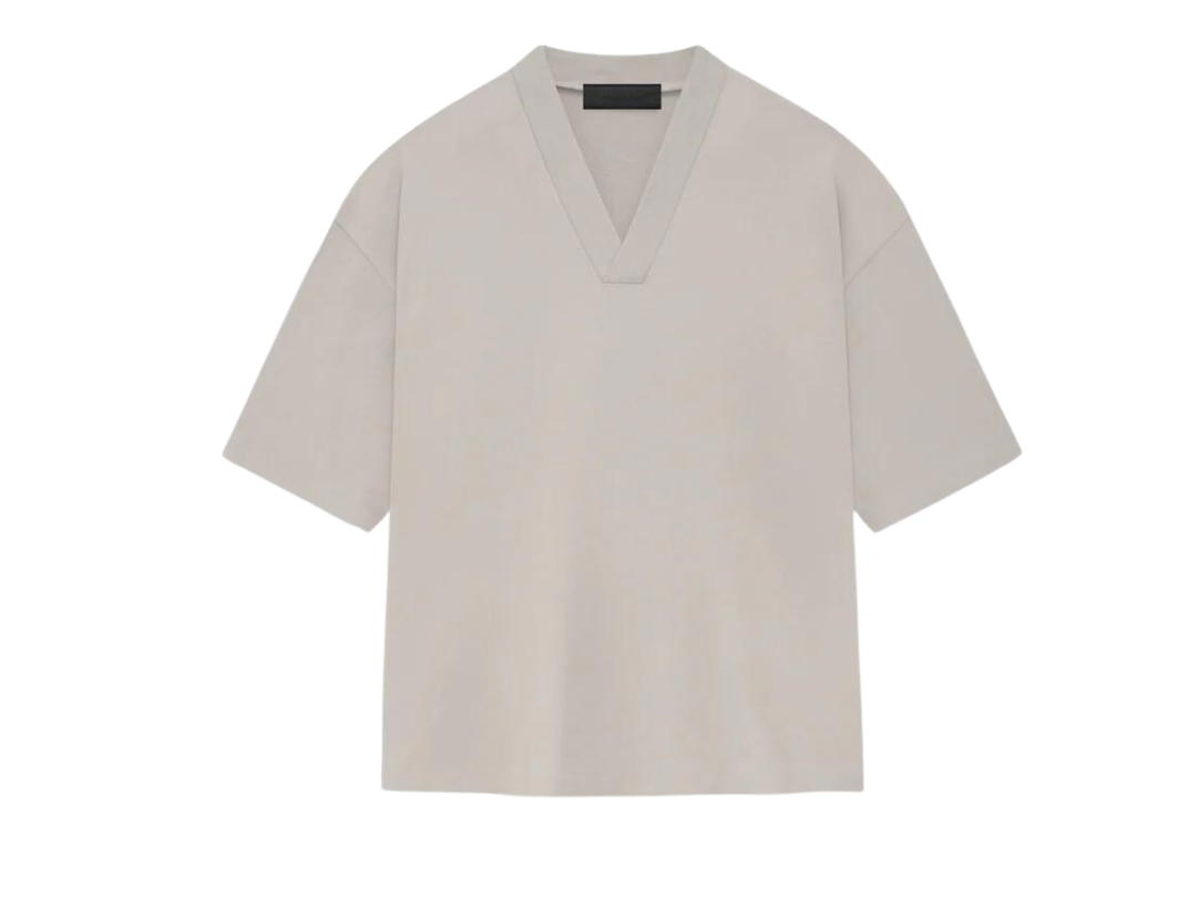 Fear of God Fear of God Essentials V-Neck Silver Cloud (FW23)
