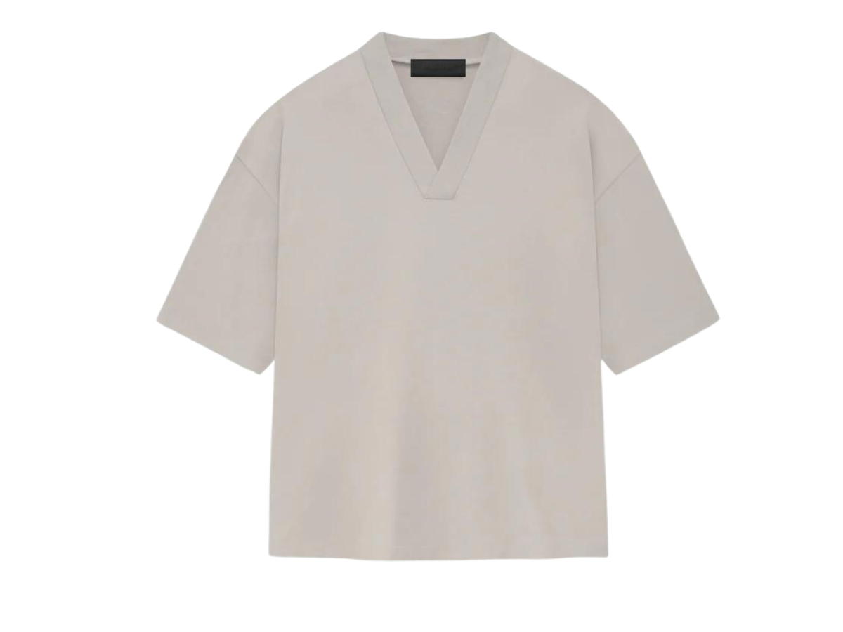Fear of God Fear of God Essentials V-Neck Silver Cloud (FW23)