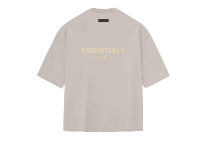 Fear of God Fear of God Essentials V-Neck Silver Cloud (FW23) - view 2