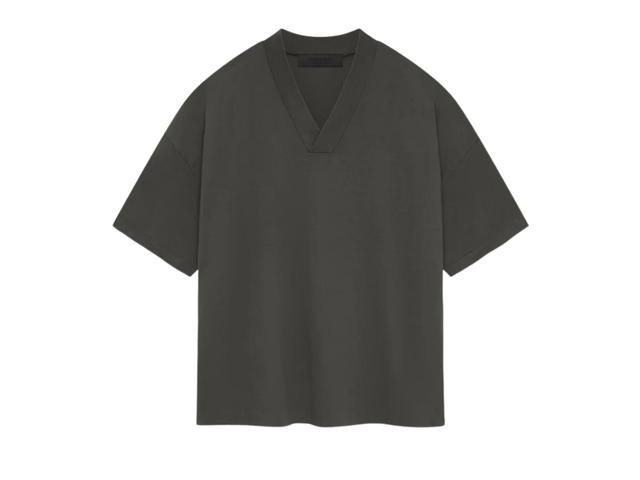 Fear of God Fear of God Essentials V-Neck T-Shirt Ink (SP24) - view 2