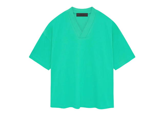 Fear of God Fear of God Essentials V-Neck T-Shirt Mint Leaf (SP24) - view 2