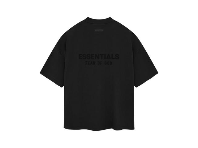 Fear of God Fear of God Essentials V-neck Tshirt Jet Black (SP24) - view 2