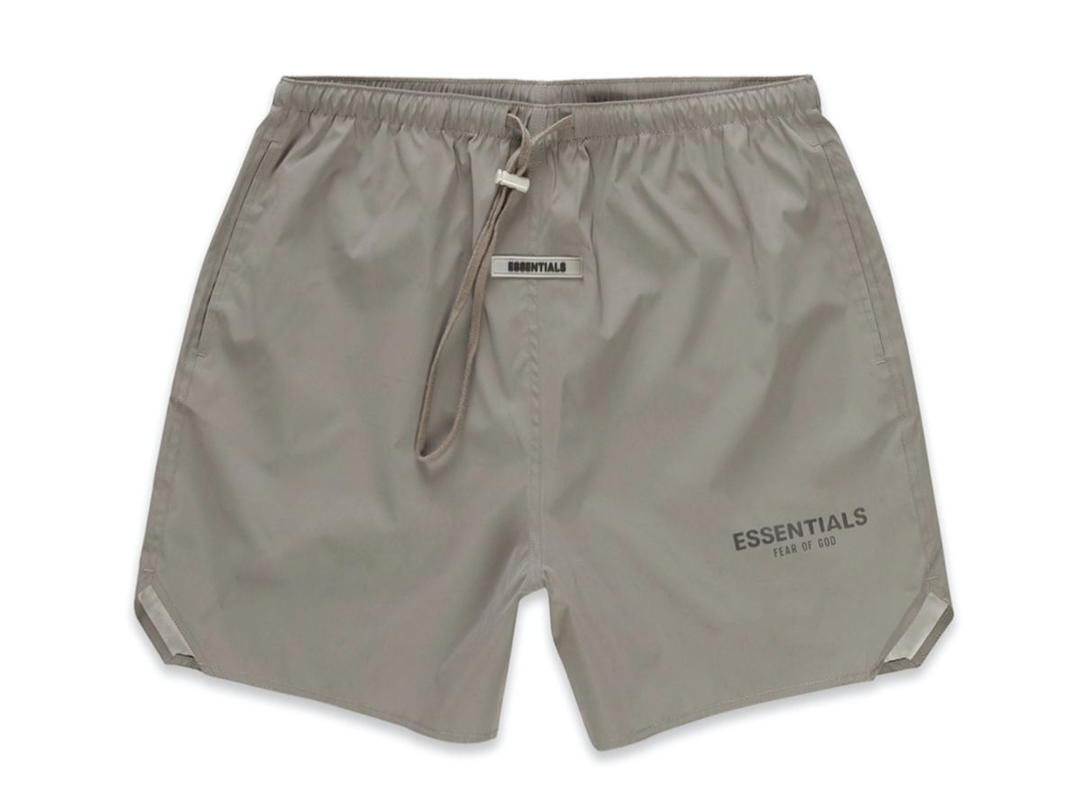 Fear of God Fear of God ESSENTIALS Volley Shorts Cement (FW20)