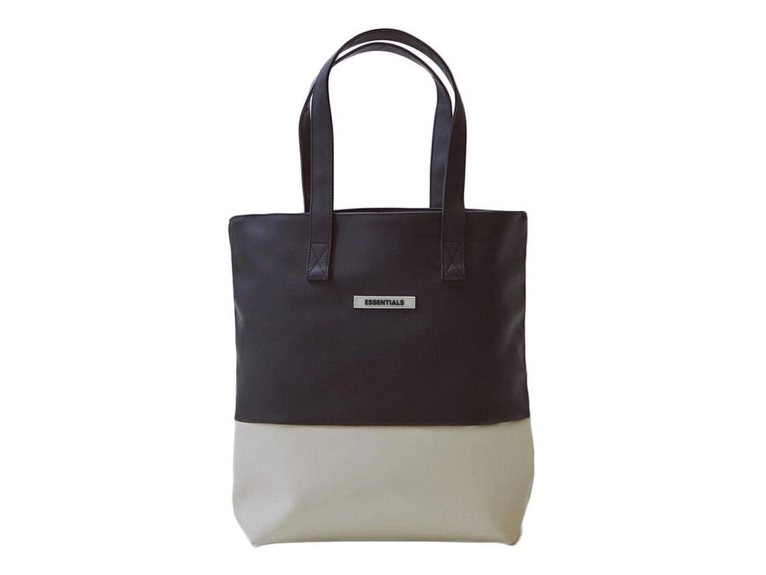 Fear of God Fear of God ESSENTIALS Waterproof Tote Bag Black/White