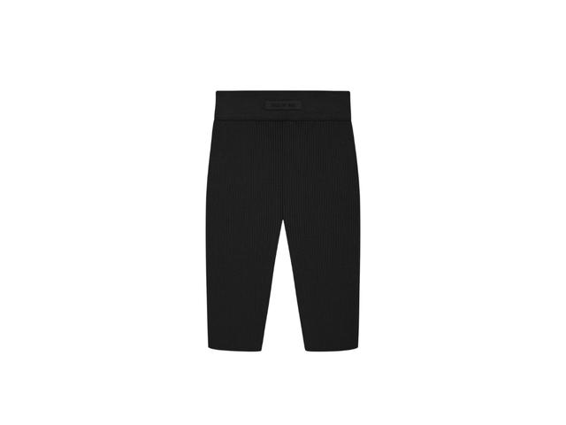 Fear of God Fear of God Essentials Womens Biker Short Jet Black (FW24) - view 1
