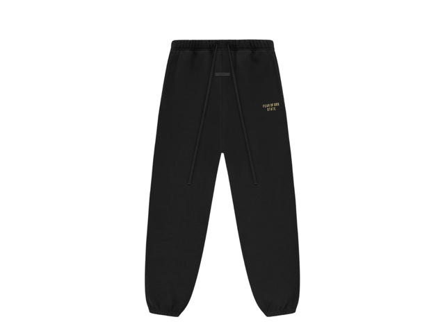 Fear of God Fear of God Essentials Womens Fleece Sweatpant Black (FW24) - view 1