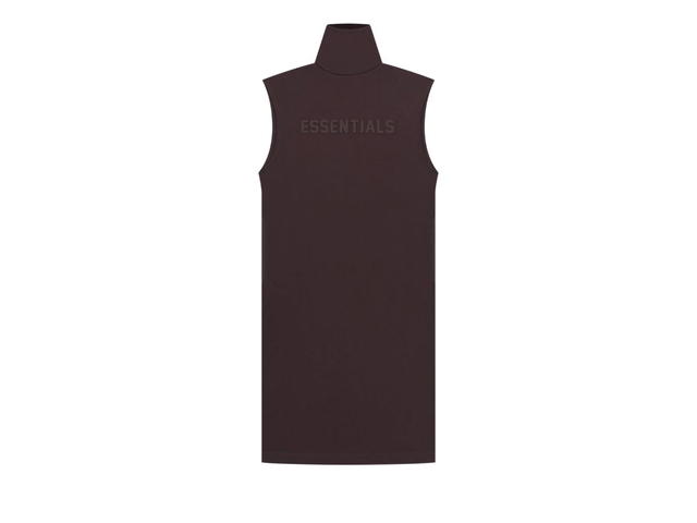 Fear of God Fear of God Essentials Womens Sleeveless T-Shirt Dress Plum (SS23) - view 1