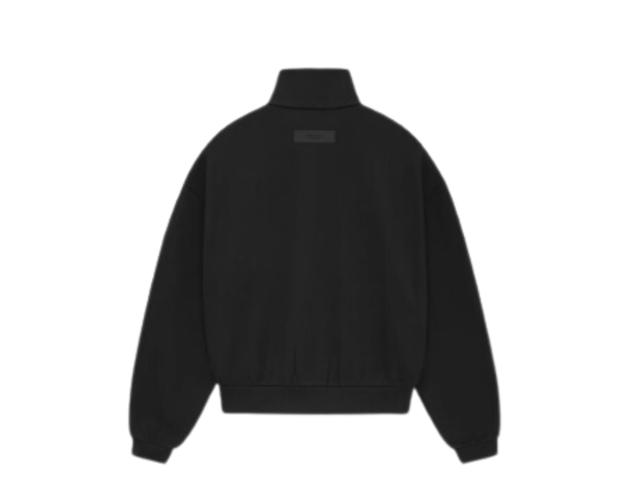 Fear of God Fear of God Essentials Womens Zip Up Jacket Black (SS24) - view 2
