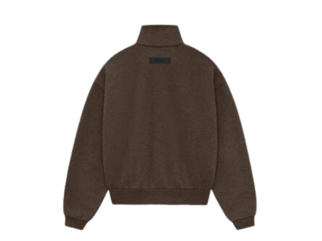 Fear of God Fear of God Essentials Womens Zip Up Jacket Heather Wood (SS24) - view 2