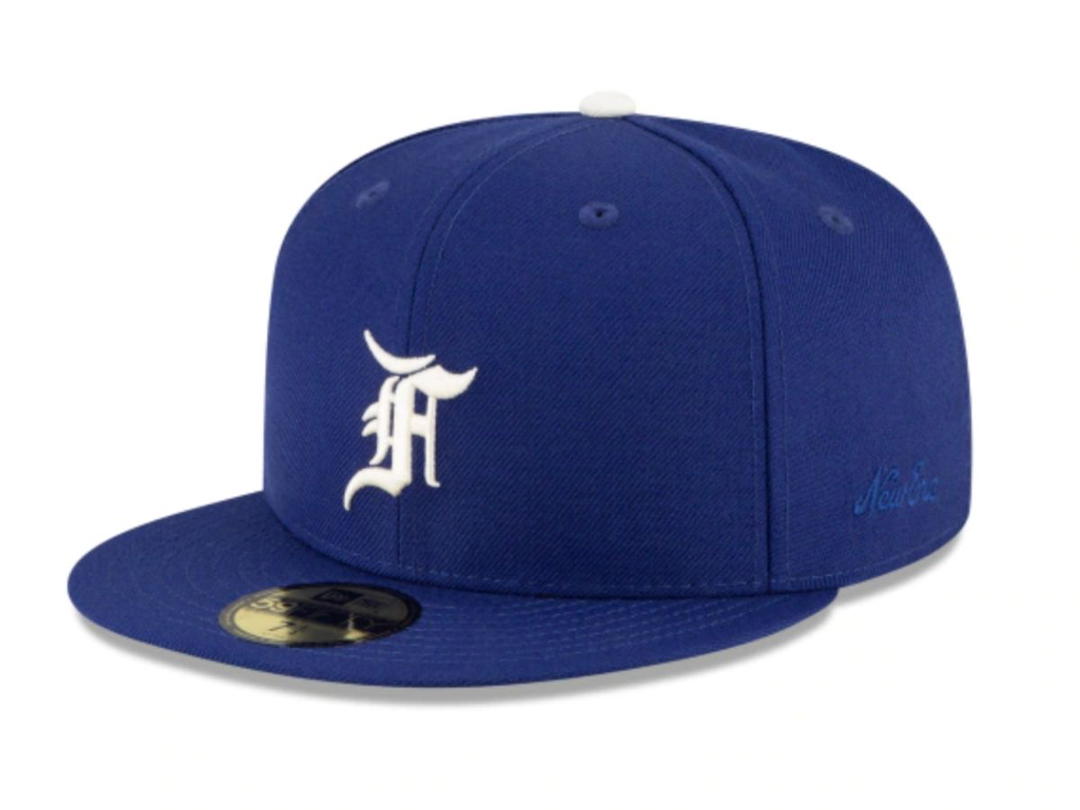 Fear of God Fear of God ESSENTIALS X DETROIT TIGERS ROYAL BLUE 59FIFTY CAP