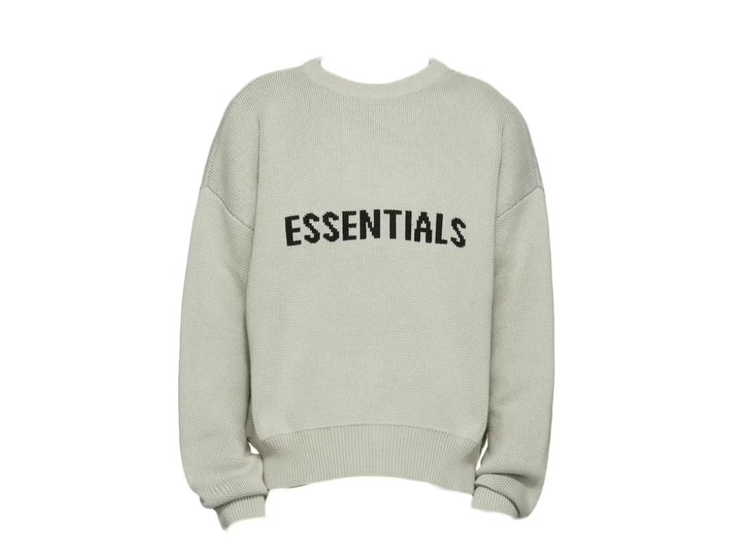 Fear of God Fear of God Essentials x SSENSE Knit Sweater Concrete