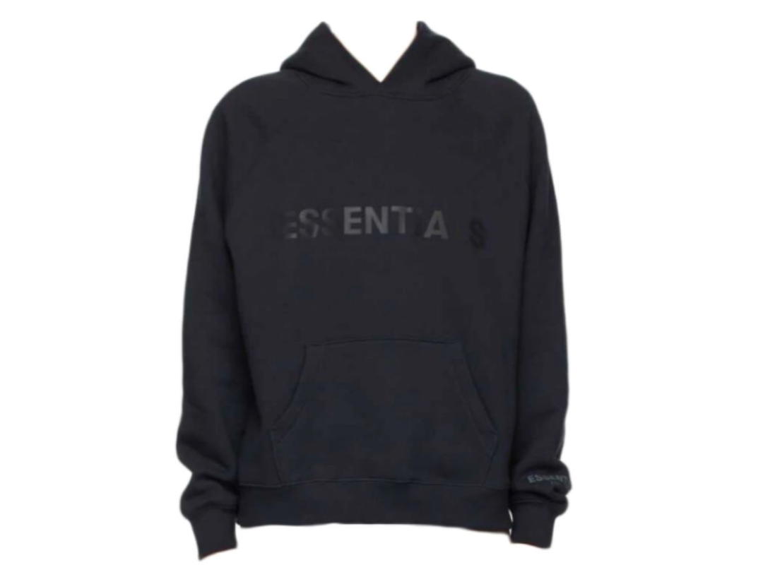 Fear of God Fear of God ESSENTIALS x SSENSE Pullover Hoodie Applique Logo Dark Navy