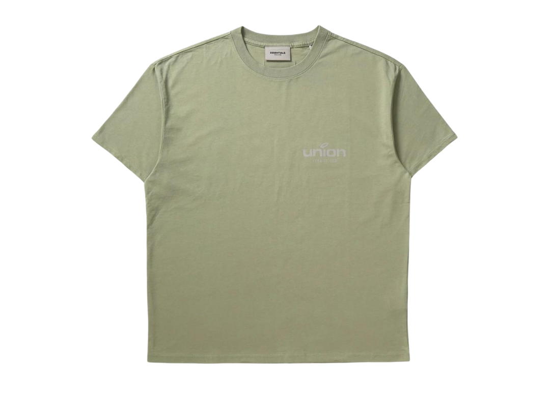 Fear of God Fear of God Essentials x Union LA 30th Anniversary Vintage Tee Green
