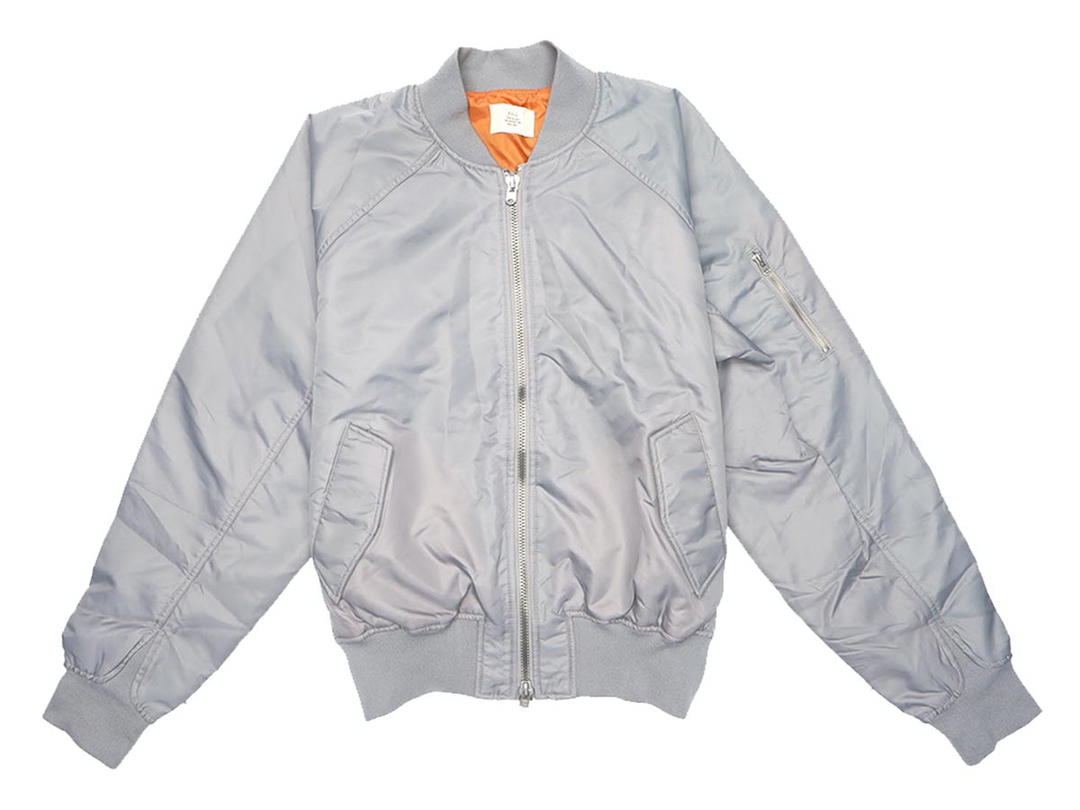 Fear of God Fear of God FOG Raglan Bomber Jacket Silver