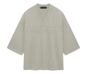 Buy Fear of God Essentials Heavy Jersey Football Tee Seal (SP24) at Sasom – Authentic and Ready to Ship