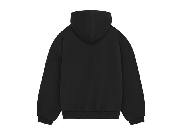 Fear of God Fear of God Essentials Hoodie Jet Black (SP24) - view 2