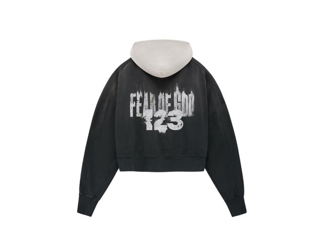 Fear of God Fear of God INRI Hoodie Vintage Black (SS24) - view 2