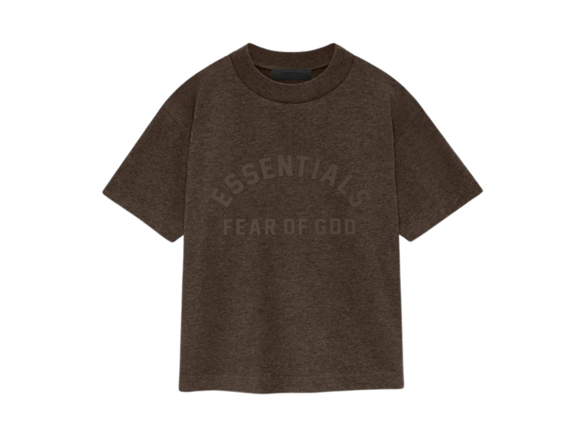 Fear of God Fear of God Kids Essentials SS Tee Heather Wood (SS24)