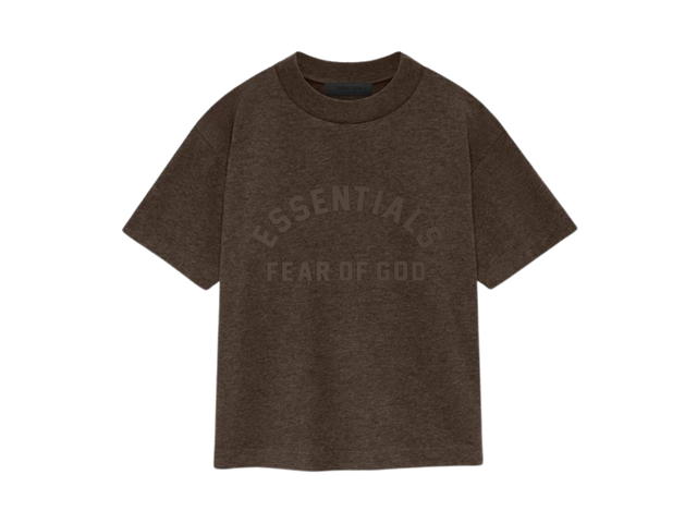 Fear of God Fear of God Kids Essentials SS Tee Heather Wood (SS24) - view 1
